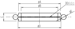 帶金屬過濾網(wǎng)中心環(huán) 